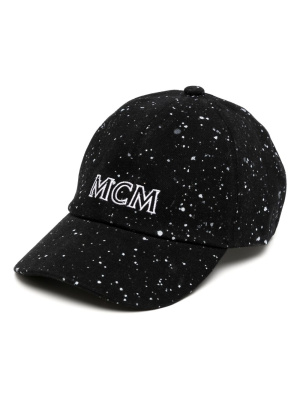 

Logo-embroidered cotton baseball cap, MCM Logo-embroidered cotton baseball cap