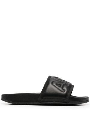 

Padded leather slides, AMBUSH Padded leather slides