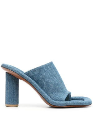 

Cushion denim-lined mule, AMBUSH Cushion denim-lined mule