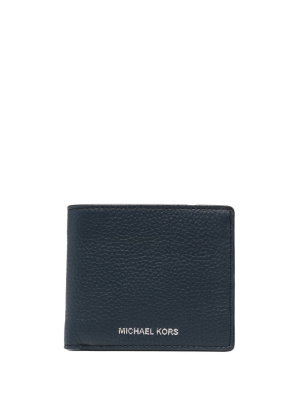 

Grained-leather bi-fold wallet, Michael Michael Kors Grained-leather bi-fold wallet