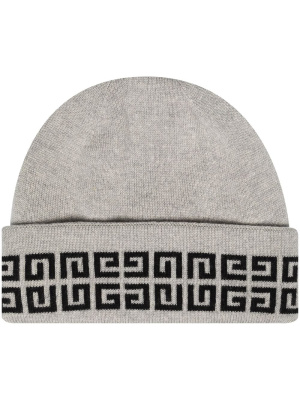 

4G intarsia knitted beanie, Givenchy 4G intarsia knitted beanie