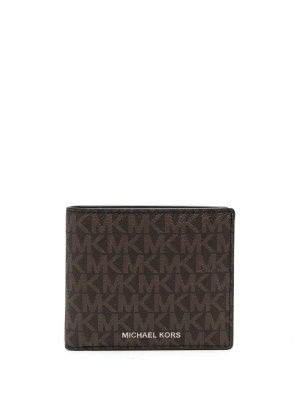 

Logo-print bi-fold wallet, Michael Michael Kors Logo-print bi-fold wallet