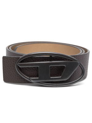

Logo-buckle leather belt, Diesel Logo-buckle leather belt