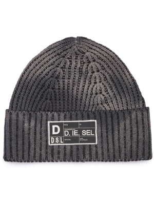 

Logo-patch cotton beanie, Diesel Logo-patch cotton beanie