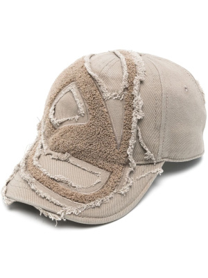 

Frayed-detailing cotton cap, Diesel Frayed-detailing cotton cap