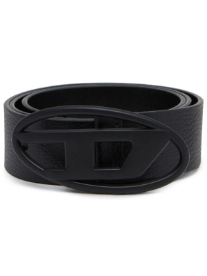 

Logo-buckle reversible leather belt, Diesel Logo-buckle reversible leather belt