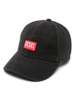 

Logo-patch cotton baseball cap, Diesel Logo-patch cotton baseball cap