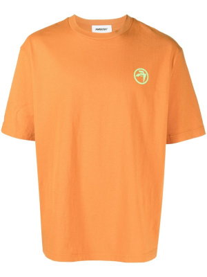 

Logo-print crew-neck T-shirt, AMBUSH Logo-print crew-neck T-shirt