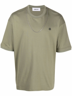 

Embroidered-motif short-sleeve T-shirt, AMBUSH Embroidered-motif short-sleeve T-shirt