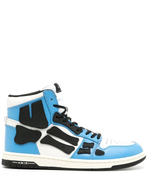 

Skel Top Hi leather sneakers, AMIRI Skel Top Hi leather sneakers