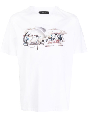 

Pegasus-print cotton T-shirt, AMIRI Pegasus-print cotton T-shirt