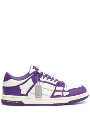 

Skel Top low-top leather sneakers, AMIRI Skel Top low-top leather sneakers
