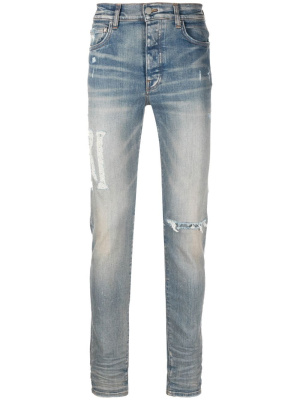 

Distressed skinny jeans, AMIRI Distressed skinny jeans