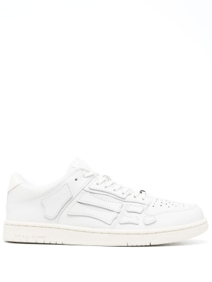 

Skel-top leather low-top sneakers, AMIRI Skel-top leather low-top sneakers