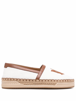 

Logo-embroidered espadrilles, AMIRI Logo-embroidered espadrilles