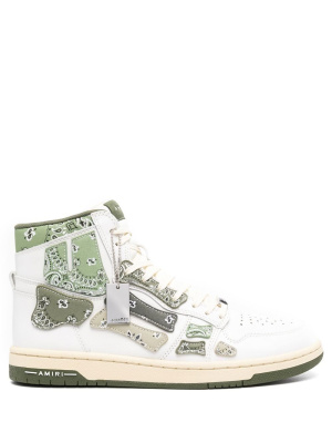 

Bandana panelled sneakers, AMIRI Bandana panelled sneakers