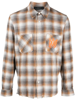 

Check-print shirt, AMIRI Check-print shirt