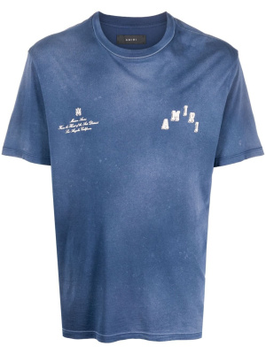 

Vintage Collegiate logo-print T-shirt, AMIRI Vintage Collegiate logo-print T-shirt