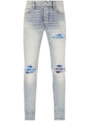 

MX1 distressed skinny-cut jeans, AMIRI MX1 distressed skinny-cut jeans