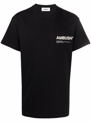 

Logo-print cotton T-shirt, AMBUSH Logo-print cotton T-shirt