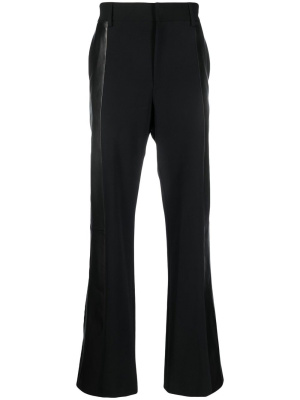 

Leather-embellished tailored trousers, AMBUSH Leather-embellished tailored trousers