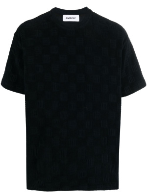 

Monogram chenille T-shirt, AMBUSH Monogram chenille T-shirt