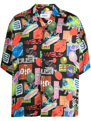 

Graphic-print short-sleeve shirt, AMBUSH Graphic-print short-sleeve shirt