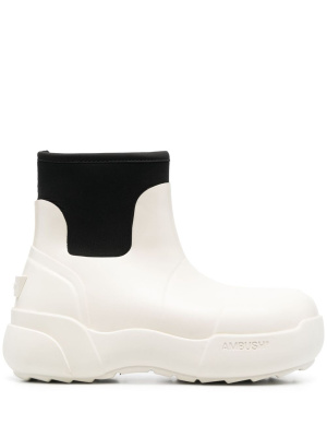 

Logo-detail chunky ankle boots, AMBUSH Logo-detail chunky ankle boots