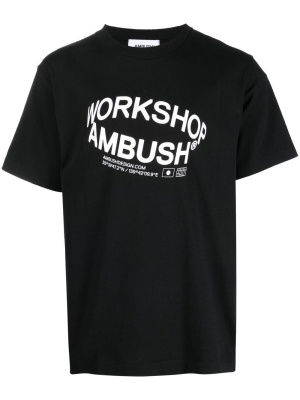 

Revolve logo-print T-shirt, AMBUSH Revolve logo-print T-shirt