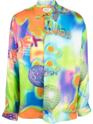 

Graphic-print long-sleeve shirt, AMBUSH Graphic-print long-sleeve shirt