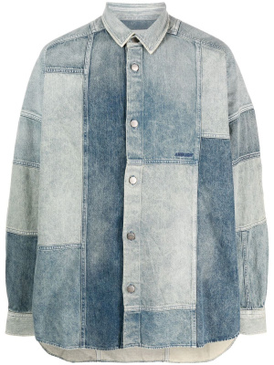 

Patchwork denim shirt, AMBUSH Patchwork denim shirt