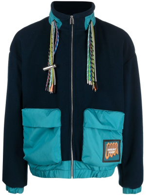 

Colour-block fleece jacket, AMBUSH Colour-block fleece jacket