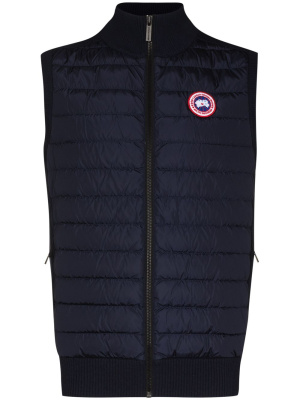 

Multi-fabric panel padded gilet, Canada Goose Multi-fabric panel padded gilet