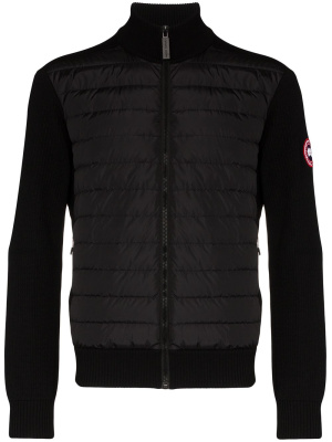 

Hybridge wool-panelled padded jacket, Canada Goose Hybridge wool-panelled padded jacket