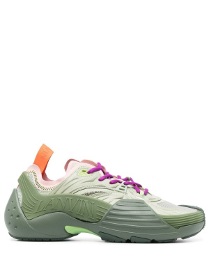 

Multi-panel lace-up sneakers, Lanvin Multi-panel lace-up sneakers