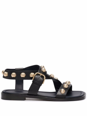 

Studded cross-over strap sandals, Lanvin Studded cross-over strap sandals