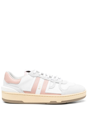 

Clay panelled low-top sneakers, Lanvin Clay panelled low-top sneakers