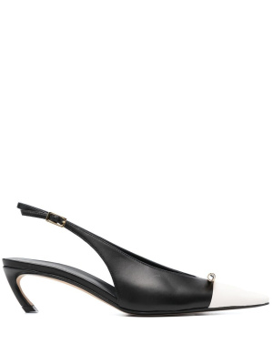 

Rita 50mm leather slingback pumps, Lanvin Rita 50mm leather slingback pumps