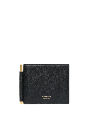 

Money clip leather wallet, TOM FORD Money clip leather wallet