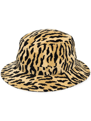 

Leopard-print bucket hat, WACKO MARIA Leopard-print bucket hat