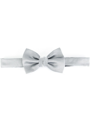 

Crisscross stitching bow tie, Lanvin Crisscross stitching bow tie