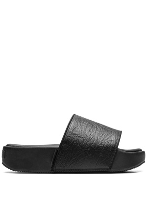 

"Black/Black/Core White" slides, Y-3 "Black/Black/Core White" slides