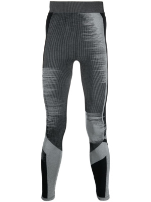 

Logo-print striped skinny trousers, Y-3 Logo-print striped skinny trousers