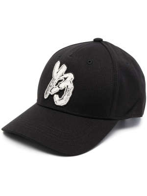 

Embroidered-logo baseball cap, Y-3 Embroidered-logo baseball cap