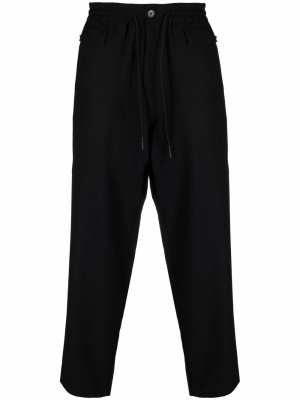 

Straight-leg wool-blend trousers, Y-3 Straight-leg wool-blend trousers