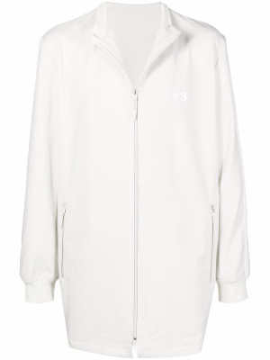 

Tonal logo-print jacket, Y-3 Tonal logo-print jacket