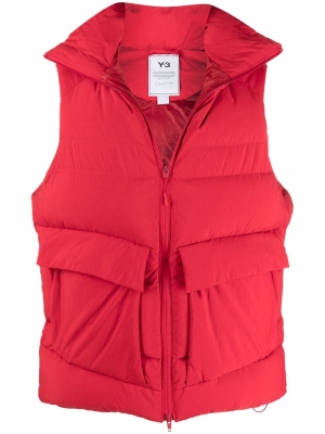 

Padded oversize gilet-jacket, Y-3 Padded oversize gilet-jacket