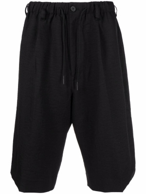 

Drawstring knee-length shorts, Y-3 Drawstring knee-length shorts