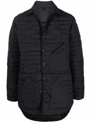 

Press-stud quilted shirt jacket, Y-3 Press-stud quilted shirt jacket
