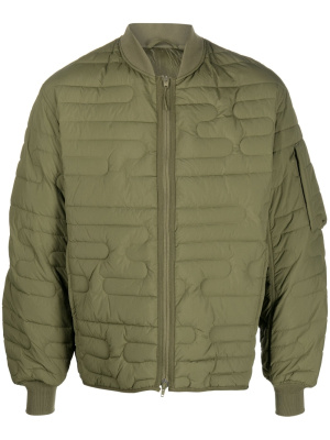 

Quilted padded bomber jacket, Y-3 Quilted padded bomber jacket